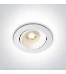 Lampy podtynkowe - oczka - One Light Lampa biała kuchnia retro Arta 2 11105UA/W - produkt 1