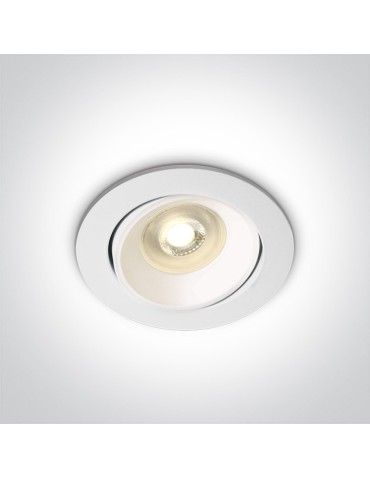 One Light Lampa biała kuchnia retro Arta 2 11105UA/W