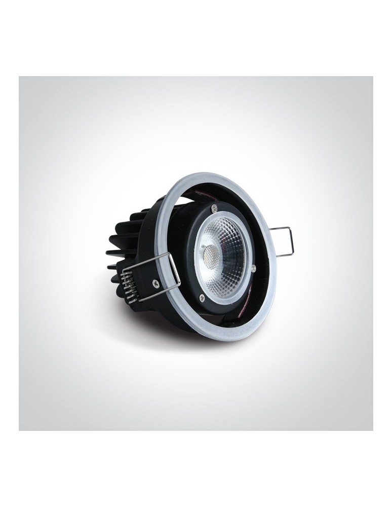 Lampy podtynkowe - oczka - One Light Wpust biały ognioodporny Florina 11106PF/C - product kolory-swiatla.pl 2