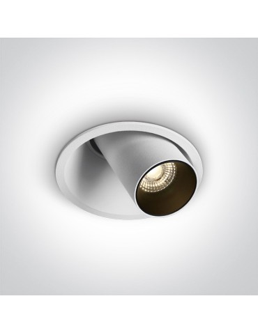 One Light Wpust LED biały regulowany Karistos 11107C/W/W