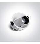 Lampy podtynkowe - oczka - One Light Wpust LED biały regulowany Karistos 11107C/W/W - product 2