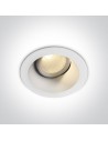 One Light Wpust lampa LED biała Koropi 11107FD/W/C