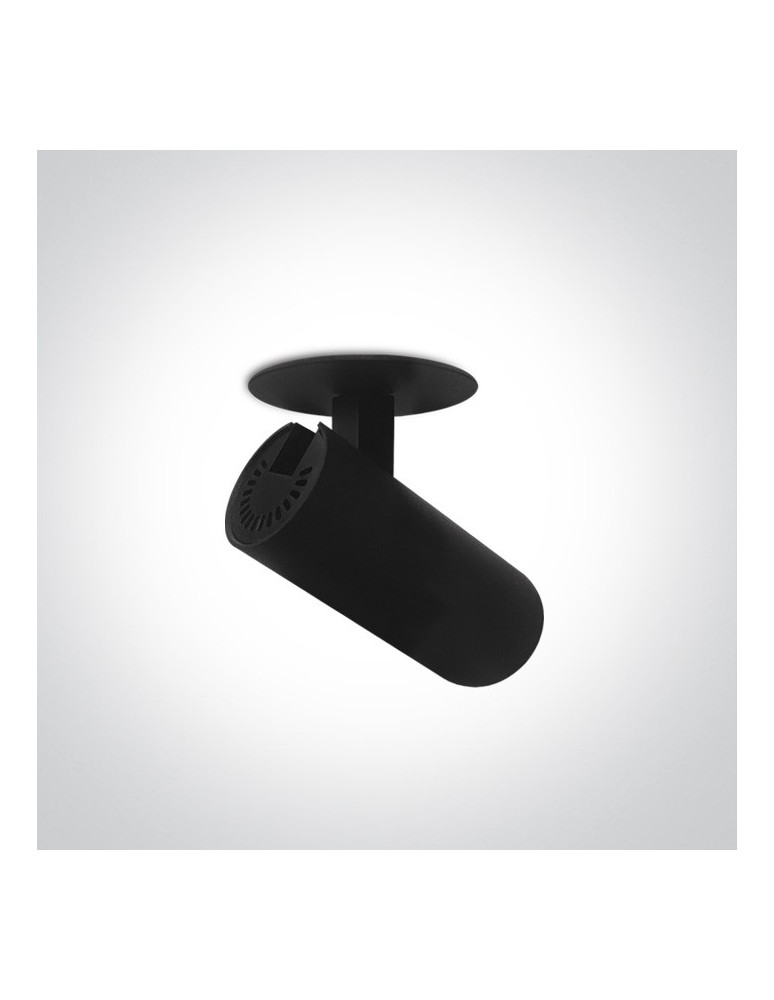 Reflektory wpuszczane w sufit - One Light Lampa LED do sypilani czarna Melisia 11107RA/B/W - product kolory-swiatla.pl 2