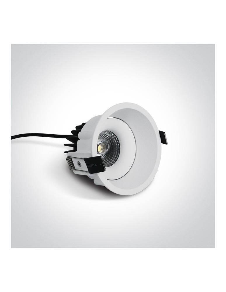 Lampy podtynkowe - oczka - One Light Lampa LED zewnętrzna biała Kiria 11107WD/W/W IP54 - produkt kolory-swiatla.pl 2