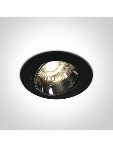 One Light Lampa LED czarna do restauracji hotelu Ptolemaida 11110E/B/W