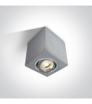 Oprawy sufitowe na wymienne źródło światła - One Light Lampa sufitowa aluminiowa Langadas 12105AC/AL - product 1