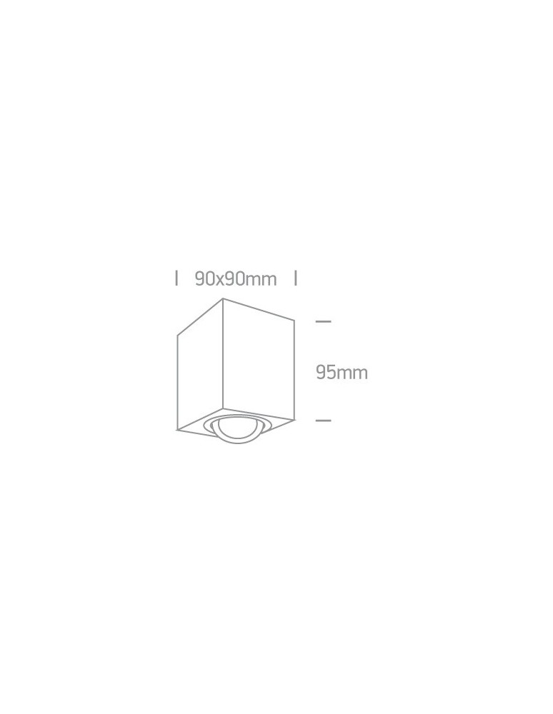 Oprawy sufitowe na wymienne źródło światła - One Light Lampa sufitowa czarna Langadas 12105AC/AL - product kolory-swiatla.pl 3