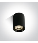Oprawy sufitowe na wymienne źródło światła - One Light Lampa sufitowa czarna do Lawrio 12105AL/B/B - product 1