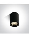 One Light Lampa sufitowa czarna do Lawrio 12105AL/B/B