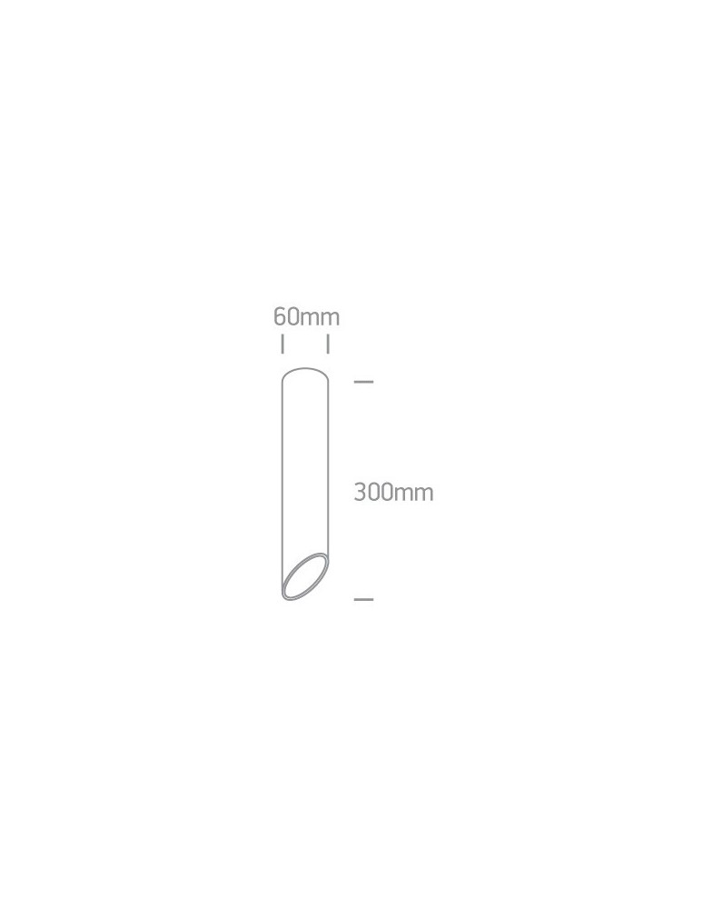 Oprawy sufitowe na wymienne źródło światła - One Light Lampa sufitowa rura biała Litochoro 12105E2/W/B - product kolory-swiatla.pl 2