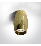 Oprawy sufitowe na wymienne źródło światła - One Light Lampa sufitowa mosiężna stylowa Monolitos 12105H/BS - product 1