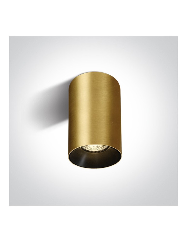 Oprawy sufitowe na wymienne źródło światła - One Light Mosiężna stylowa lampa sufitowa Mistra 12105M/BBS - produkt kolory-swiatla.pl 1