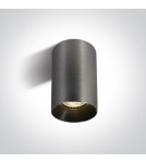 Oprawy sufitowe na wymienne źródło światła - One Light Szara stylowa lampa sufitowa Mistra 12105M/MG - product 1