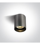 Oprawy sufitowe na wymienne źródło światła - One Light Lampa sufitowa szara styl kuchnia Muzaki 12105N/MG - product 1