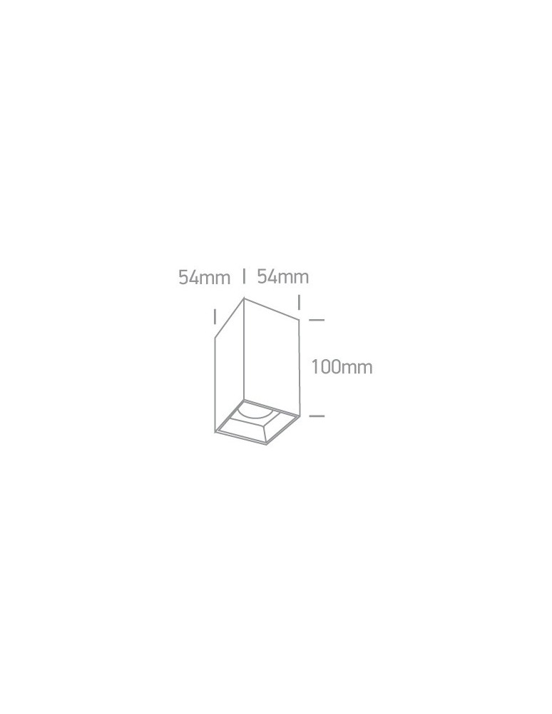 Oprawy sufitowe LEDowe - One Light Lampa sufitowa do sklepu Paralia 12107B/W/W - product kolory-swiatla.pl 2