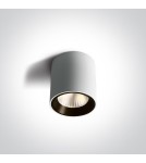 Oprawy sufitowe LEDowe - One Light Lampa sufitowa LED przyjemne światło Pitagorio 12107K/W/W - product 1