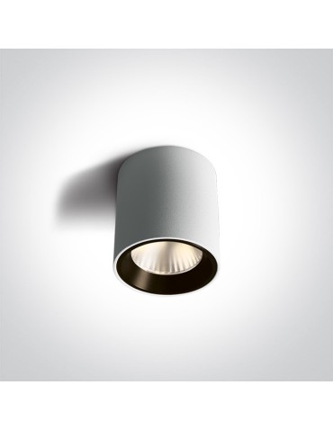 One Light Lampa sufitowa LED przyjemne światło Pitagorio 12107K/W/W