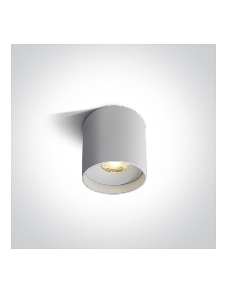 Oprawy sufitowe LEDowe - One Light Lampa sufitowa uniwersalna Karas 12108C/W/W - produkt kolory-swiatla.pl 1