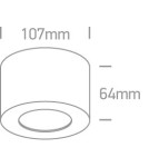 Oprawy sufitowe LEDowe - One Light Lampa LED ukryte światło Tespies 12108FD/W/W - product 3