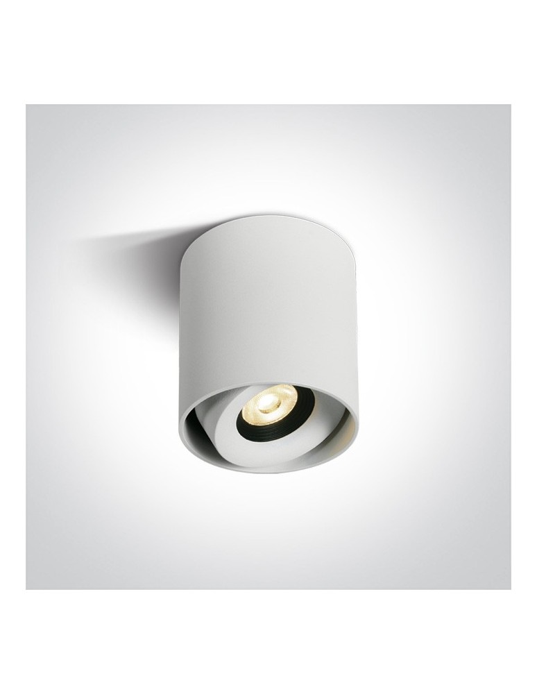 Oprawy sufitowe LEDowe - One Light Lampa sufitowa regulowana Pylos 12108X/W/W - produkt kolory-swiatla.pl 1