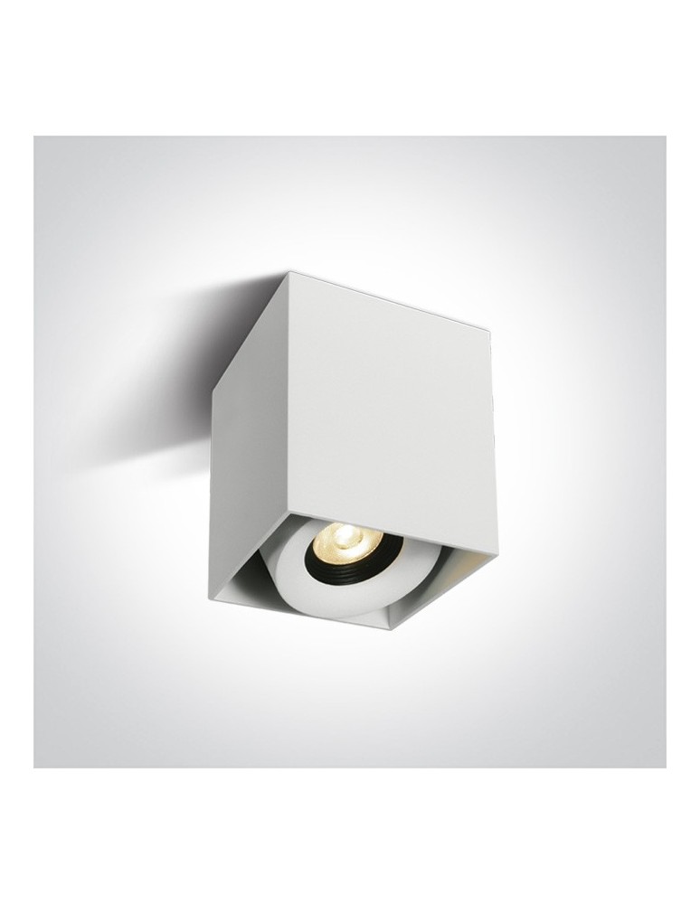Oprawy sufitowe LEDowe - One Light Lampa sufitowa regulowana Samarina 12108XA/W/W - produkt kolory-swiatla.pl 1