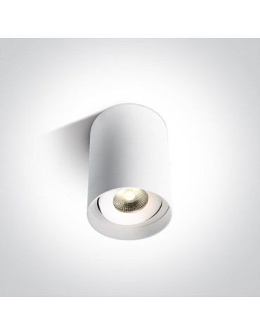 One Light Nowoczesna lampa sufitowa LED Saronida 12110D/W/W