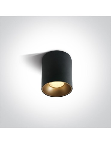 One Light Lampa sufitowa loft retro styl Trizin 12112Z/B/W