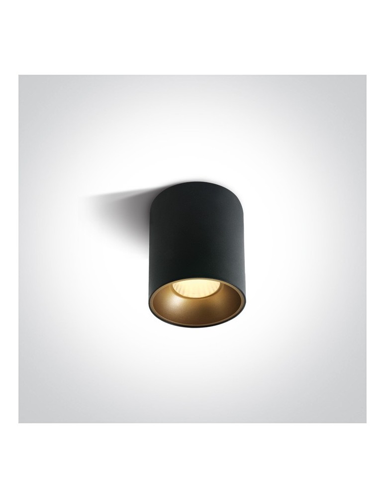 Oprawy sufitowe LEDowe - One Light Lampa sufitowa loft retro styl Trizin 12112Z/B/W - produkt kolory-swiatla.pl 1