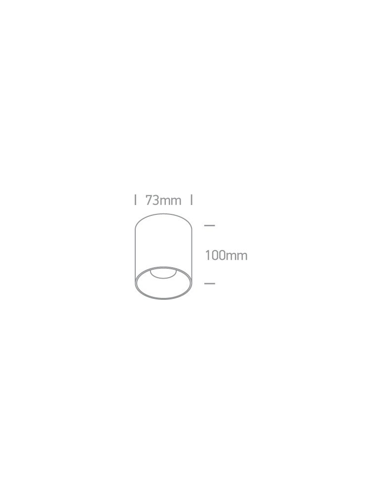 Oprawy sufitowe LEDowe - One Light Lampa sufitowa loft retro styl Trizin 12112Z/B/W - product kolory-swiatla.pl 3