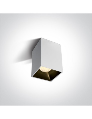One Light Lampa biała loft styl Sofades 12112ZA/W/W