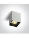 One Light Lampa sufitowa LED sześcian Serwia 2 12115HA/W/W