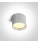 Oprawy sufitowe LEDowe - One Light Lampa sufitowa nowoczesny styl Tasos 12115L/W/W - product 1