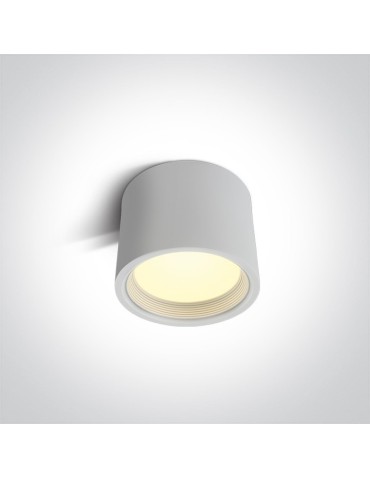 One Light Lampa sufitowa nowoczesny styl Tasos 12115L/W/W