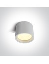 One Light Lampa sufitowa nowoczesny styl Tasos 12115L/W/W
