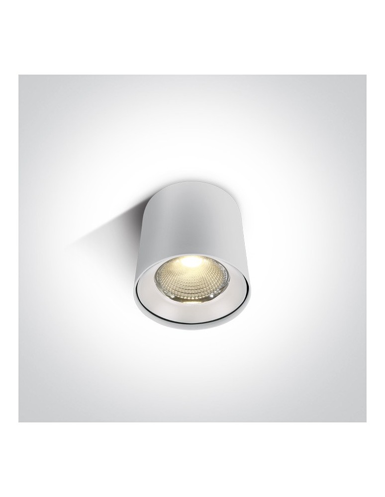 Oprawy sufitowe LEDowe - One Light Lampa sufitowa LED deweloper Tembi 12115LA/W/W - produkt kolory-swiatla.pl 1