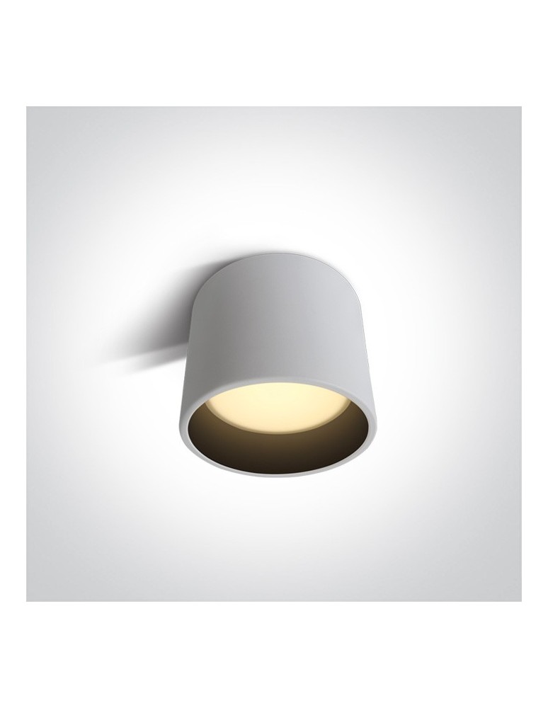Oprawy sufitowe LEDowe - One Light Lampa LED duże biuro Plomari 2 12115LD/W/W - produkt kolory-swiatla.pl 1