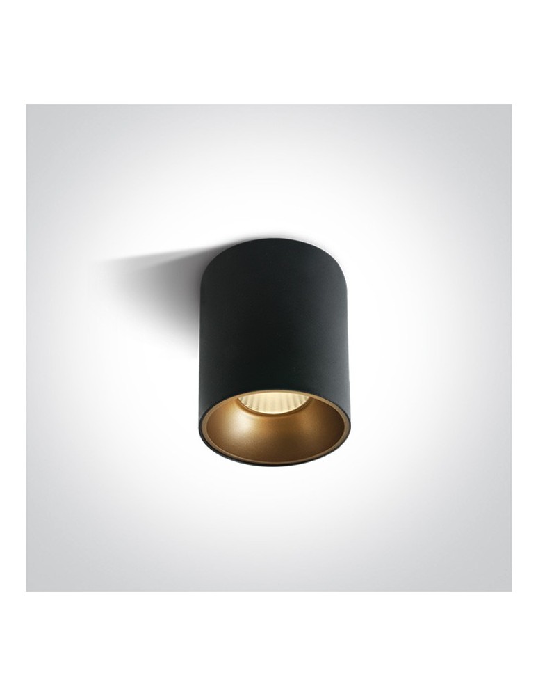 Oprawy sufitowe LEDowe - One Light Lampy sufitowe retro styl Trizin 2 12120Z/B/W - produkt kolory-swiatla.pl 1