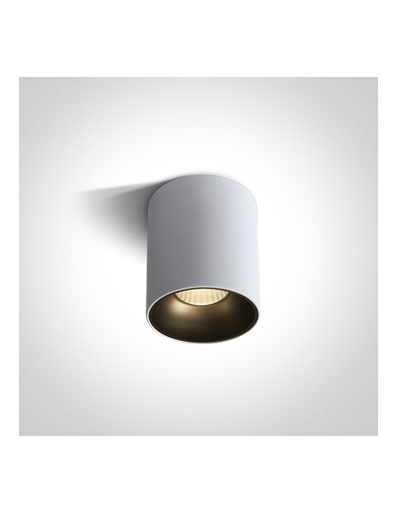 Oprawy sufitowe LEDowe - One Light Lampy sufitowe retro styl Trizin 2 12120Z/W/W - produkt kolory-swiatla.pl 1