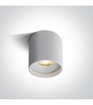 Oprawy sufitowe LEDowe - One Light Lampa LED czarna tuba Karas 2 12122C/W/W - product 1
