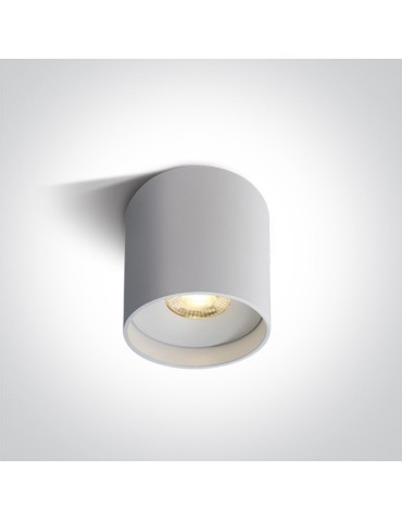 One Light Lampa LED czarna tuba Karas 2 12122C/W/W