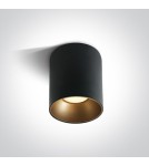 Oprawy sufitowe LEDowe - One Light Lampa sufitowa LED czarna Trizin 3 12130Z/B/W - product 1