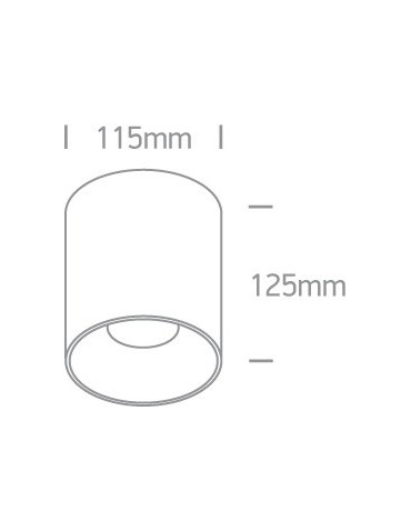 One Light Lampa sufitowa LED biała Trizin 3 12130Z/W/W - produkt 2