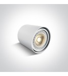 Oprawy sufitowe na wymienne źródło światła - One Light Lampa sufitowa biała tuba Mykonos 12142/W - product 2