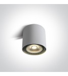 Oprawy sufitowe na wymienne źródło światła - One Light Lampa tuba loft Naksos 12144/W - product 1