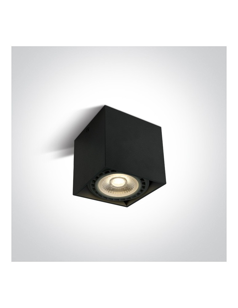 Oprawy sufitowe na wymienne źródło światła - One Light Lampa miejski styl Koufonisi 12144/B - produkt kolory-swiatla.pl 1