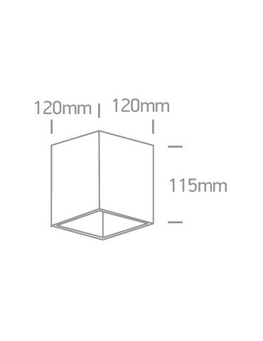 One Light Lampa miejski styl Koufonisi 12144/B - produkt 2