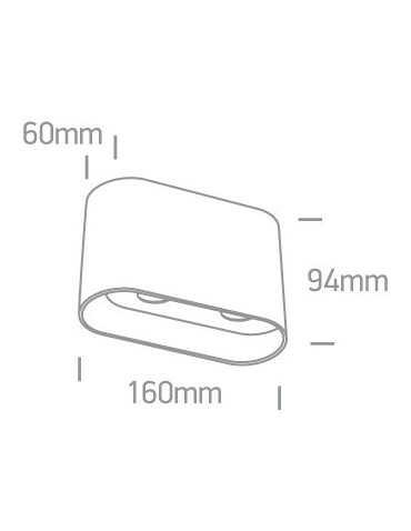 One Light Lampa nowoczesny salon Roda 2 12205T/B - produkt 2