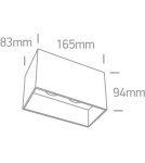 Oprawy sufitowe na wymienne źródło światła - One Light Lampa podwójna Sinasos 2 12205TA/W - product 2