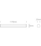 Belki oświetleniowe - One Light Taśma LED 117cm barwa zimna 38114B/C - produkt 3