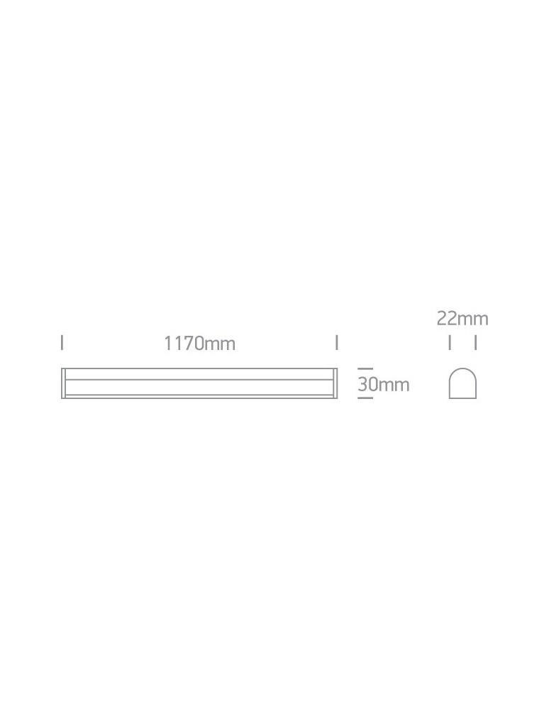 Belki oświetleniowe - One Light Taśma LED 117cm barwa zimna 38114B/C - produkt kolory-swiatla.pl 3